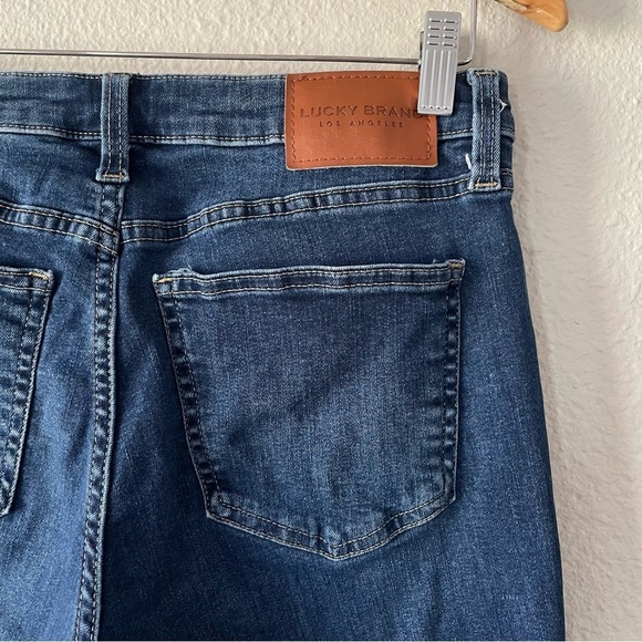 Lucky Brand Low Rise Skinny Lolita Jeans Women’s 8 (30x28) Blue Med Wash Stretch - Picture 9 of 14